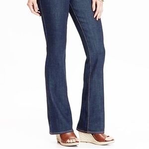 Old Navy Jeans Womens 6 Regular Dreamer Bootcut Dark Rinse 5-Pocket Mid Rise